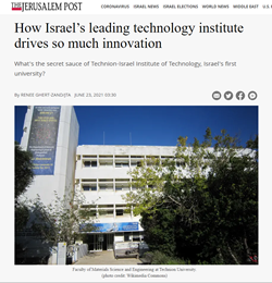 This is the secret to how Israel’s leading technology institute manages to drive so much innovation.